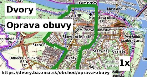 oprava obuvy v Dvory