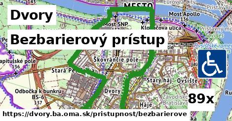 Bezbarierový prístup, Dvory