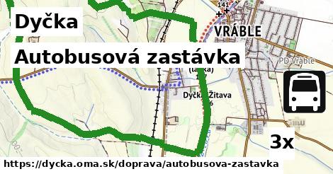 Autobusová zastávka, Dyčka