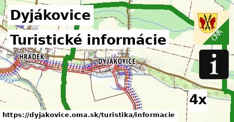 Turistické informácie, Dyjákovice