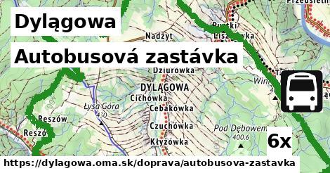 autobusová zastávka v Dylągowa