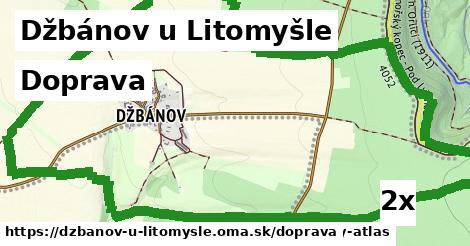 doprava v Džbánov u Litomyšle