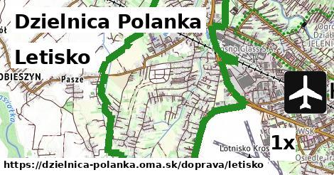 Letisko, Dzielnica Polanka