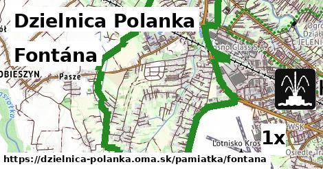 fontána v Dzielnica Polanka