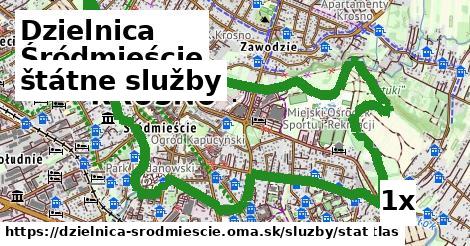 štátne služby, Dzielnica Śródmieście