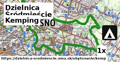 kemping v Dzielnica Śródmieście