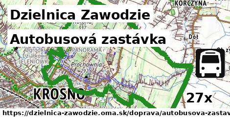 Autobusová zastávka, Dzielnica Zawodzie