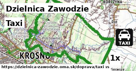 Taxi, Dzielnica Zawodzie