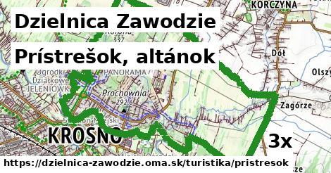 prístrešok, altánok v Dzielnica Zawodzie