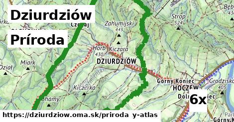 príroda v Dziurdziów