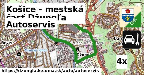 Autoservis, Košice - mestská časť Džungľa