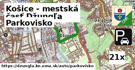 Parkovisko, Košice - mestská časť Džungľa