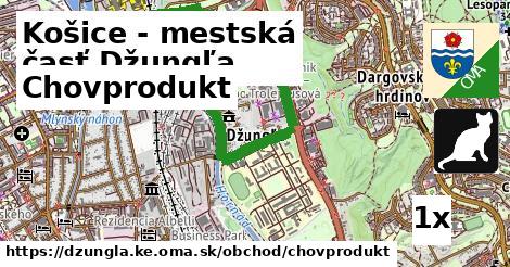 Chovprodukt, Košice - mestská časť Džungľa