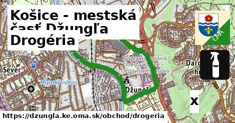 Drogéria, Košice - mestská časť Džungľa