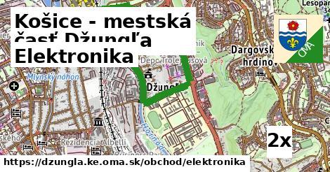 Elektronika, Košice - mestská časť Džungľa