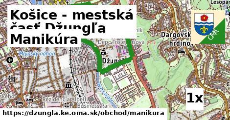 Manikúra, Košice - mestská časť Džungľa