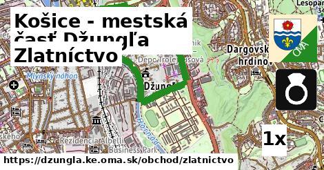 Zlatníctvo, Košice - mestská časť Džungľa