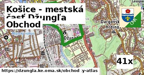 obchod v Košice - mestská časť Džungľa