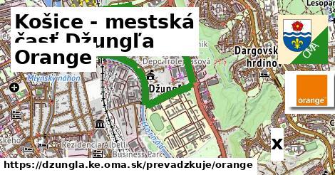 Orange, Košice - mestská časť Džungľa