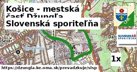 Slovenská sporiteľňa v Košice - mestská časť Džungľa