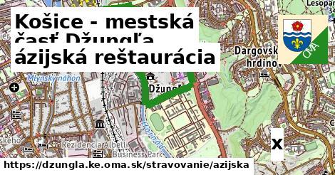 ázijská reštaurácia, Košice - mestská časť Džungľa