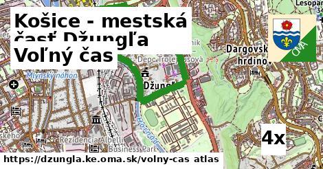 voľný čas v Košice - mestská časť Džungľa