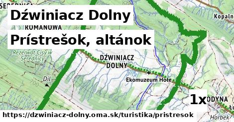 Prístrešok, altánok, Dźwiniacz Dolny