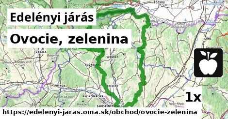 Ovocie, zelenina, Edelényi járás