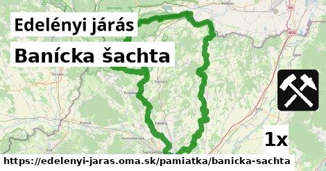 Banícka šachta, Edelényi járás