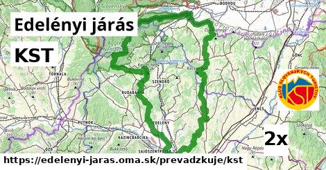 KST, Edelényi járás