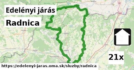 Radnica, Edelényi járás