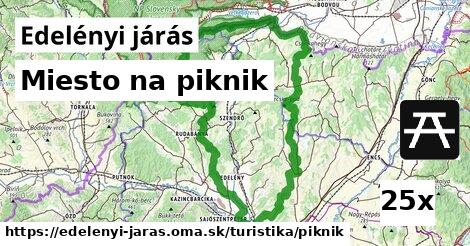 Miesto na piknik, Edelényi járás