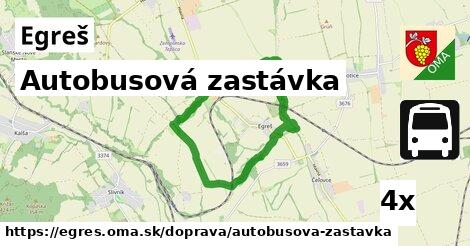 Autobusová zastávka, Egreš