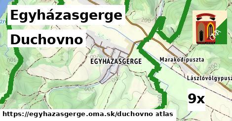 duchovno v Egyházasgerge