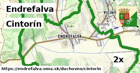 Cintorín, Endrefalva