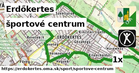 športové centrum, Erdőkertes