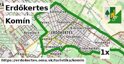 Komín, Erdőkertes