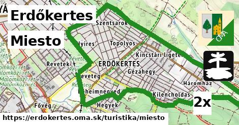 Miesto, Erdőkertes