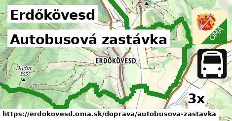 Autobusová zastávka, Erdőkövesd