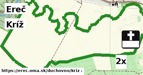 kríž v Ereč