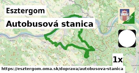 Autobusová stanica, Esztergom