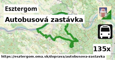 Autobusová zastávka, Esztergom