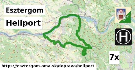 Heliport, Esztergom