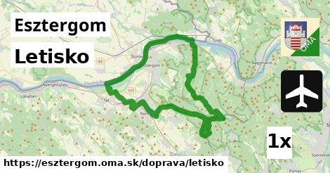 Letisko, Esztergom