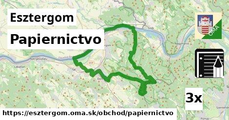 Papiernictvo, Esztergom