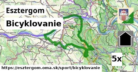 bicyklovanie v Esztergom