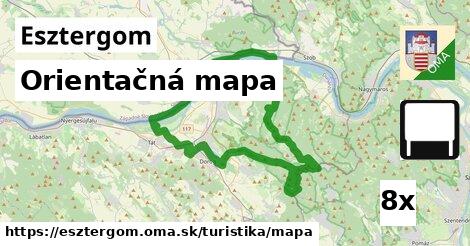 Orientačná mapa, Esztergom