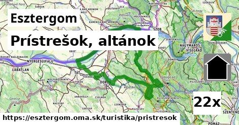 Prístrešok, altánok, Esztergom