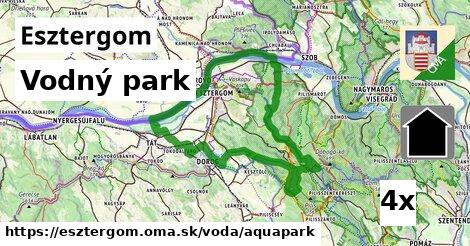 Vodný park, Esztergom