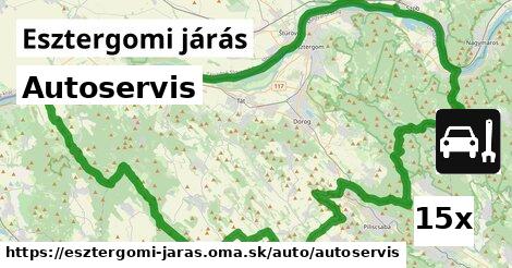 Autoservis, Esztergomi járás